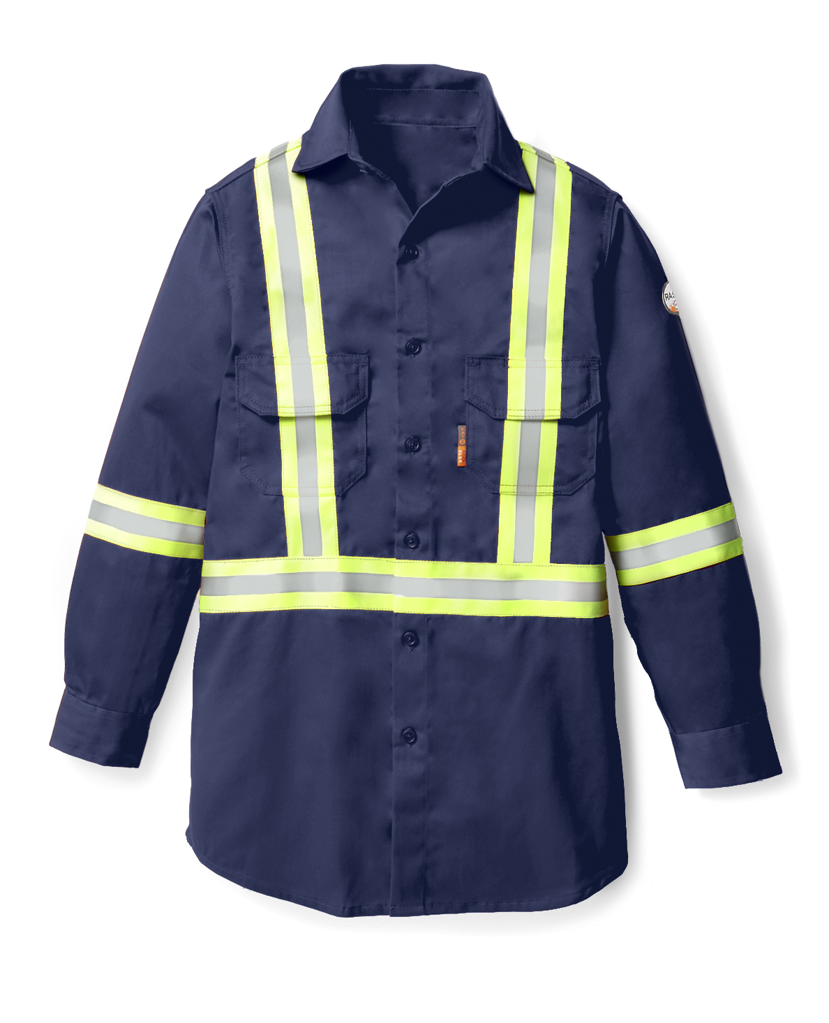 Picture of Rasco FR1403 FR Uniform Shirt w/ Reflective Trim